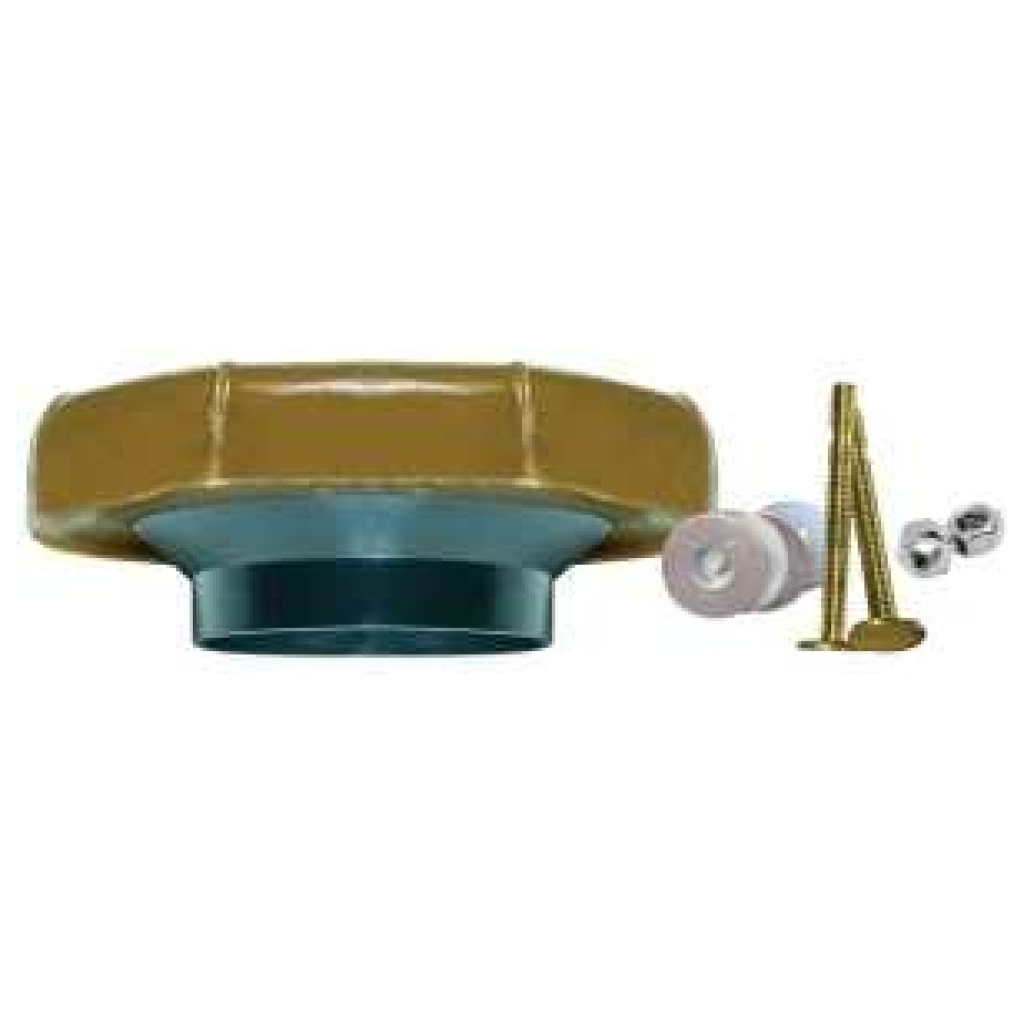 Fluidmaster 7512 Flanged Wax Seal and Bolts, Plastic, For: 3 in and 4 ...